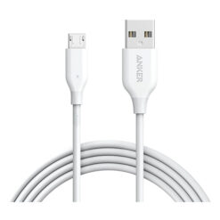 Anker PowerLine Micro USB 3ft White Offline V3 Original Charging Cable
