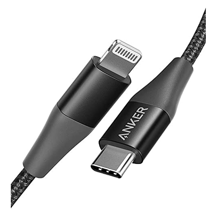 Anker PowerLine +II USB-C with Lightning Connector 3ft Original Charging Cable  |  إلكترونيات  |  كابلات الشحن