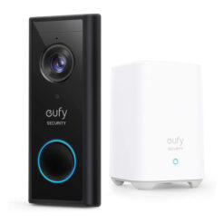 Eufy Battery Video Doorbell Slim 1080p Original Black