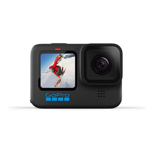 GoPro HERO10 Black - كاميرا أكشن مقاومة للماء مع شاشة LCD أمامية وشاشات خلفية تعمل باللمس ، فيديو 5.3K60 Ultra HD ، صور بدقة 23 ميجابكسل ، بث مباشر 1080 بكسل ، كاميرا ويب ، استقرار