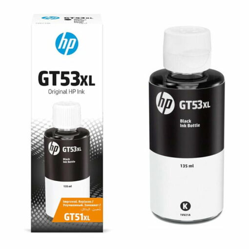 HP GT53XL Black Original Ink Bottle (1VV21AE) 135ml