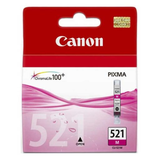 Canon CLI-521M Magenta Original Ink (2935B001AA)