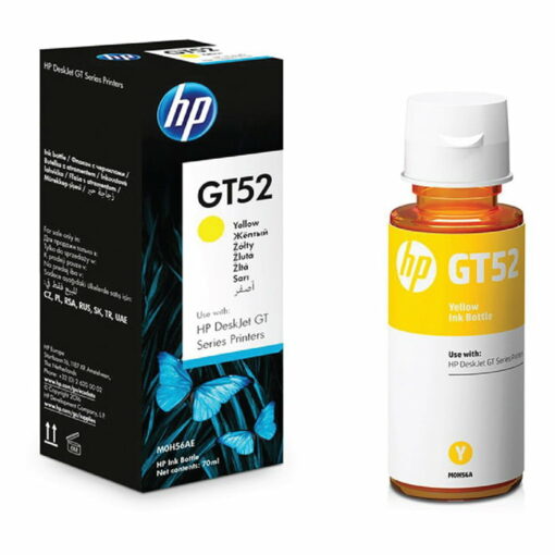 زجاجة حبر أصفر أصلي HP GT52 (M0H56AE)