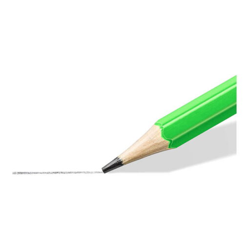Staedtler Wopex 180F BK6 Neon HB - ألوان متنوعة 6 عبوات