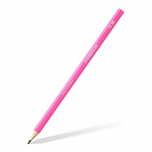 طقم أقلام رصاص جرافيت نيون من ستيدلر ووبكس - وردي