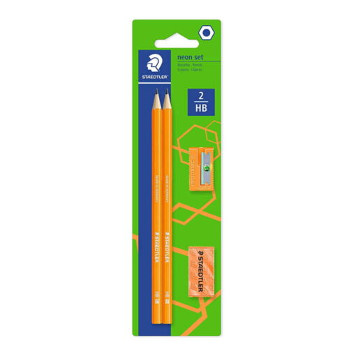 Staedtler Wopex Neon Graphite Pencil Kit – Orange