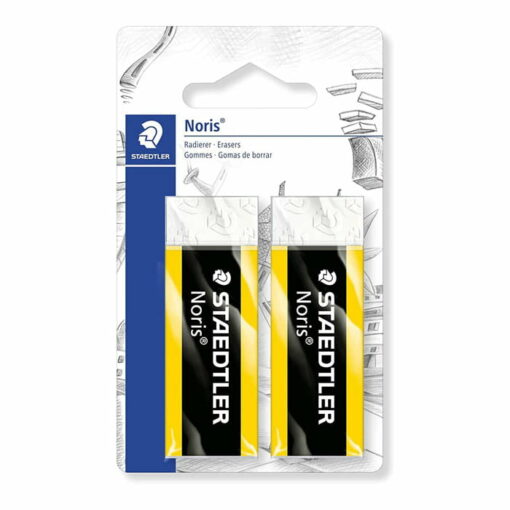 Staedtler (526 N20BK2) Erasers Noris 2 Pack