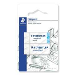 Staedtler (526-S BK2D) Eraser Blister Card with 1 Rashproof