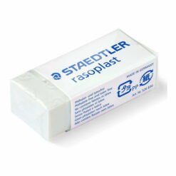 Staedtler rasoplast Eraser (526 B2BK2D) Plastic Phthalate, Latex Free – 2 Pack
