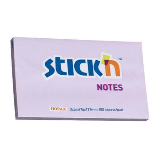 Stick’N Pastel Sticky Notes 76×127 mm 100 Sheets