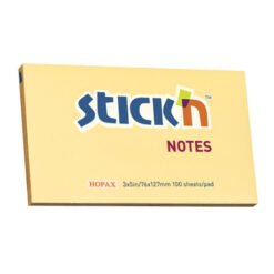 Stick’N Pastel Notes 76×127 mm 100 Sheets – Yellow