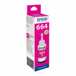 Epson T6643 Magenta Original Ink Bottle (C13T664340) 70ml