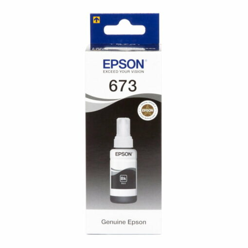 Epson T6731 Black Original Ink Bottle (C13T67314A) 70ml