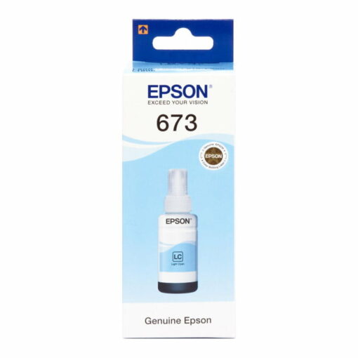 Epson T6735 Light Cyan Original Ink Bottle (C13T67354A) 70ml