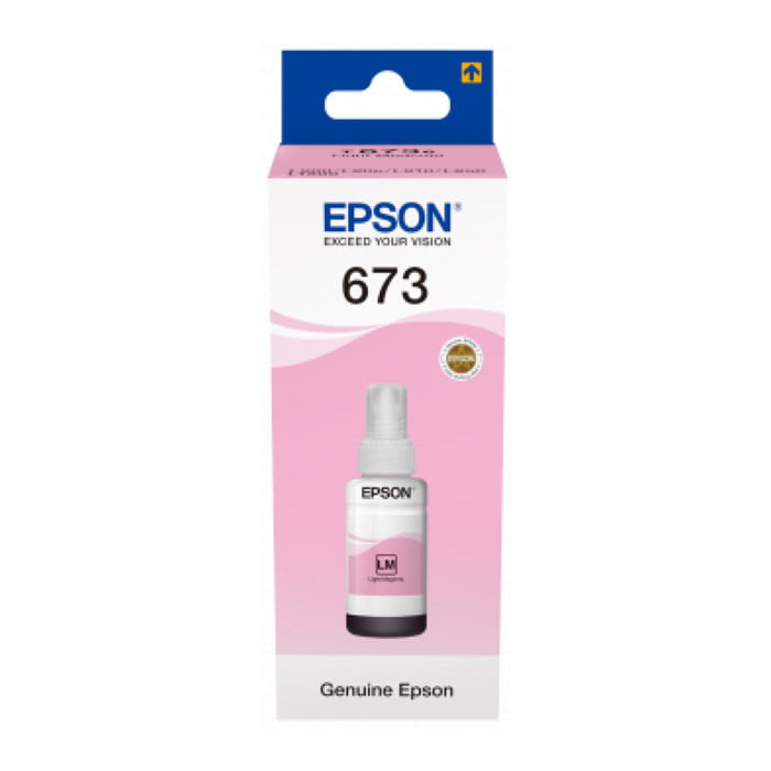 Epson T6736 Light Magenta Original Ink Bottle (C13T67364A) 70ml  |  Office Solutions  |  Printers & Scanners Supplies  |  Ink & Toners