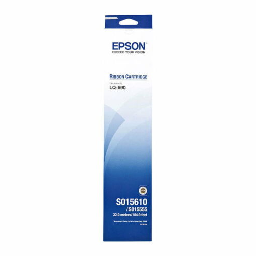 Epson LQ-690 Black Original Ribbon (C13S015610)