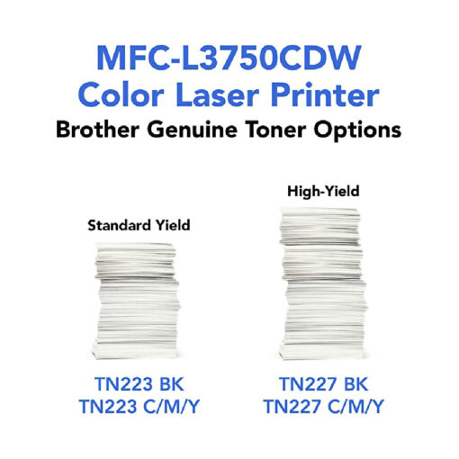 بروذر MFC-L3750CDW طابعة ليزر ملونة الكل في واحد