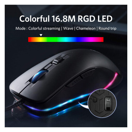 ABKONCORE ASTRA AM8 RGB 4Steps Gaming Mouse