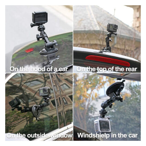 Ventouse pare-brise & Dash Support voiture GoPro Hero 1 2 3 3+ 4 5 SJ4000  Camera