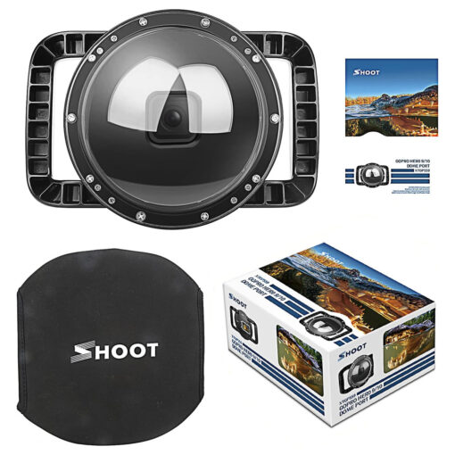 SHOOT Dome Port Lens for GoPro Hero 11/10/ 9 Black