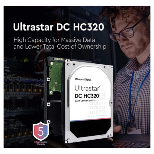 WD 12TB Ultrastar DC HC520: High-Capacity SATA HDD | 7200 RPM