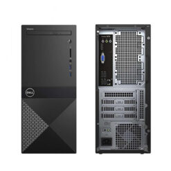 Dell Vostro 3910 Desktop – Intel Core i3 12thGen, Wireless, Bluetooth – Black (2022)