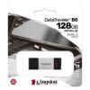 Kingston DataTraveler 80 64GB USB Type-C Flash Drive (DT80/64GB) Metal