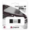 Kingston DataTraveler Exodia M 128GB: Stylish USB 3.2 Flash Drive | Red/Black