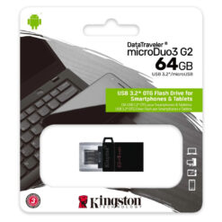 Kingston DataTraveler microDuo3 G2 64GB: Dual microUSB & USB Type-A