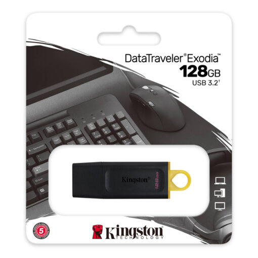 Kingston 128GB DataTraveler Exodia DTX 128G USB 3.2 Gen 1 Flash Drive
