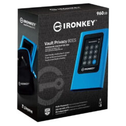 Kingston Ironkey Vault Privacy 80 960GB: Secure External SSD | Type-C XTS-AES Encrypted