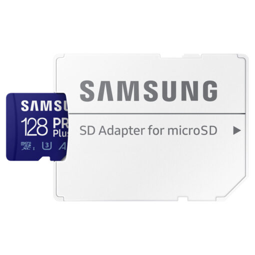 سامسونج برو بلس MicroSDXC U3 128 جيجابايت + محول