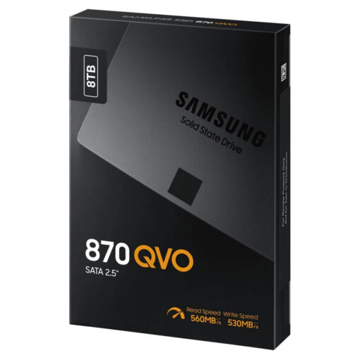 SAMSUNG 870 QVO 8TB: High-Capacity SATA SSD | Upgrade Desktop PC or Laptop