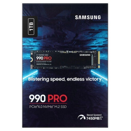 Samsung 990 PRO 1TB: PCIe 4.0 NVMe M.2 SSD | Up to 7450 MB/s
