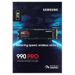 Samsung 990 PRO 2TB: PCIe 4.0 NVMe M.2 SSD | Up to 7450 MB/s