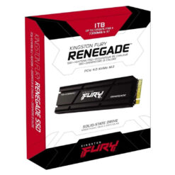 Kingston FURY Renegade 1TB: PCIe 4.0 NVMe M.2 SSD | Up to 7,300MB/s | PS5 Ready