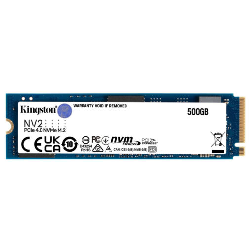 Kingston NV2 500GB: SSD فائق السرعة M.2 NVMe PCIe 4.0 SSD | ما يصل إلى 3500 ميجابايت/ثانية