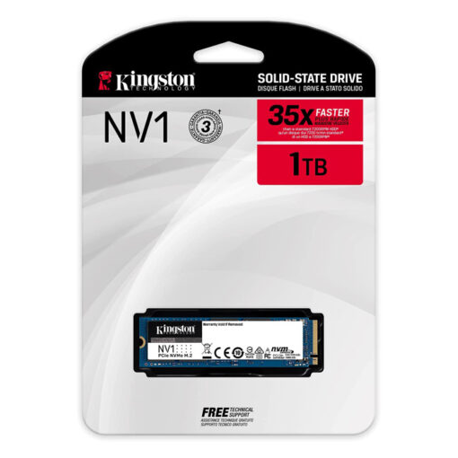 Kingston 1TB NV1 M.2 2280 NVMe SSD SNVS/1000G