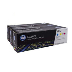 HP 131A Cyan, Magenta, Yellow Orginal Toner Cartridge (U0SL1AM) 3 Pack
