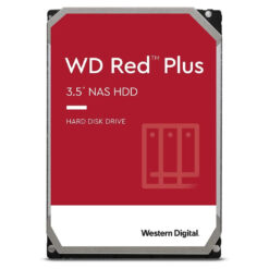 WD Red Plus NAS Internal HDD 8TB: 128 MB Cache | 3.5″ | 7200 RPM