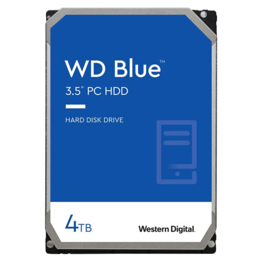 Western Digital 4TB WD Blue PC Internal HDD: 5400 RPM | 256 MB Cache