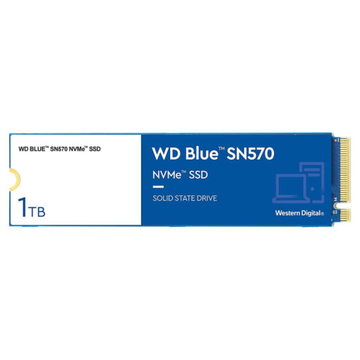 WD Blue SN570 NVMe M.2 1TB: SSD | PCI-Express 3.0 x4 | Up to 3,500 MB/s