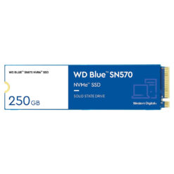 WD Blue SN570 NVMe M.2 250GB: SSD | PCI-Express 3.0 x4 | Up to 3,300 MB/s