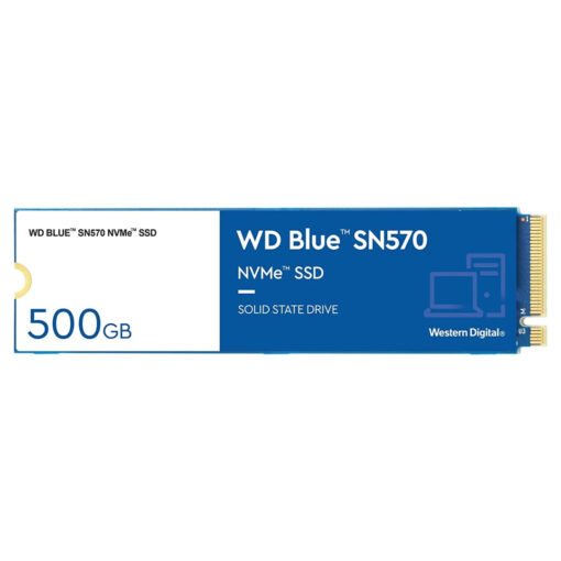 WD Blue SN570 NVMe M.2 500GB: SSD | PCI-Express 3.0 x4 | Up to 3,500 MB/s
