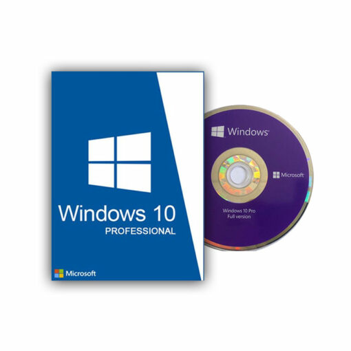 مايكروسوفت ويندوز 10 بروفيشنال 64 بت OEM DVD