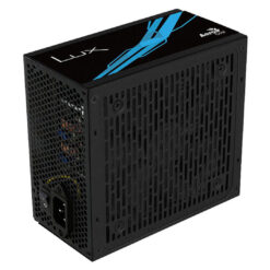AeroCool LUX 650W: 80 Plus Bronze Power Supply with Stylish Design and 12cm Silent Fan
