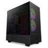 COOLER MASTER H500 ARGB Iron Gray Mid Tower Tempered Glass Gaming Case – Sleek and Stylish