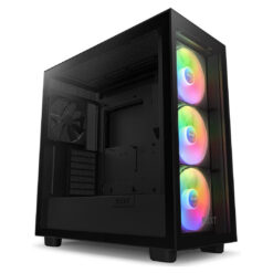 NZXT H7 Elite (2023) ATX Tempered Glass Mid Tower Gaming Case – Matte Black Excellence