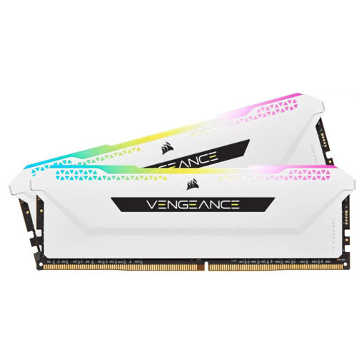 CORSAIR VENGEANCE RGB PRO SL 32GB (2 x 16GB) DDR4 3600MHz CL18 Memory Kit in White