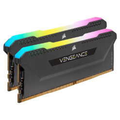 CORSAIR VENGEANCE RGB PRO SL 32GB (2 x 16GB) DDR4 3600MHz CL18 Black Memory Kit